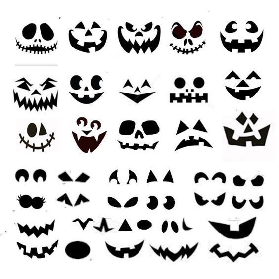 Halloween-arcok, szemek, szájak – térjünk vissza kicsit az alapokhoz